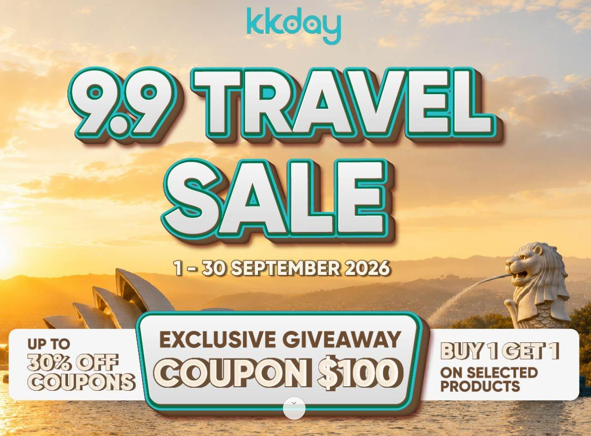 KKday: Southeast Asia 9.9 Travel Sale