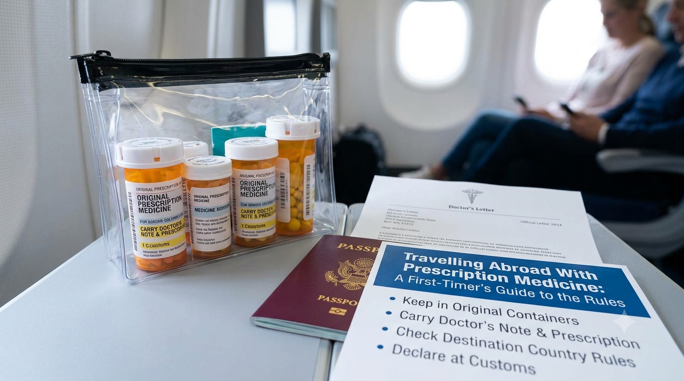 Travelling Abroad With Prescription Medicine: A First-Timer’s Guide to the Rules