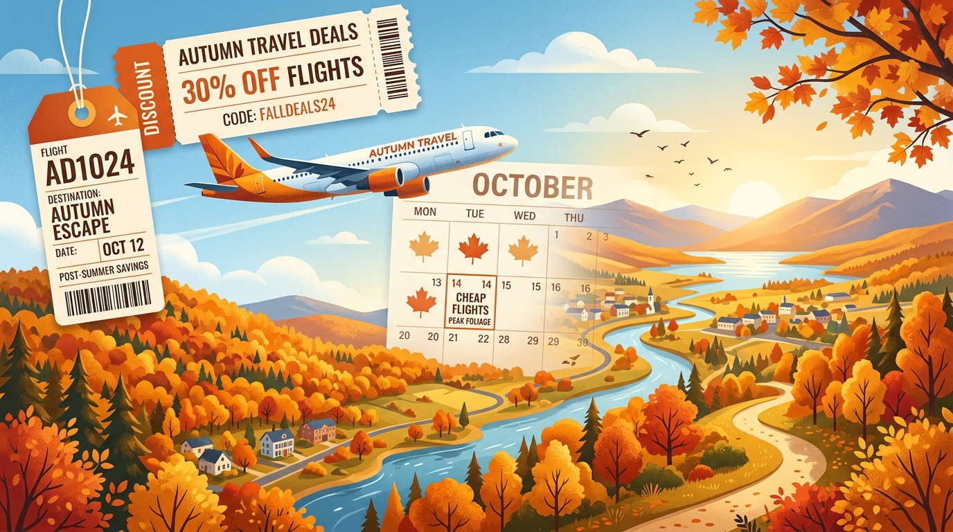 The October Airfare Trough: How to Hack the Post-Summer Flight Drop