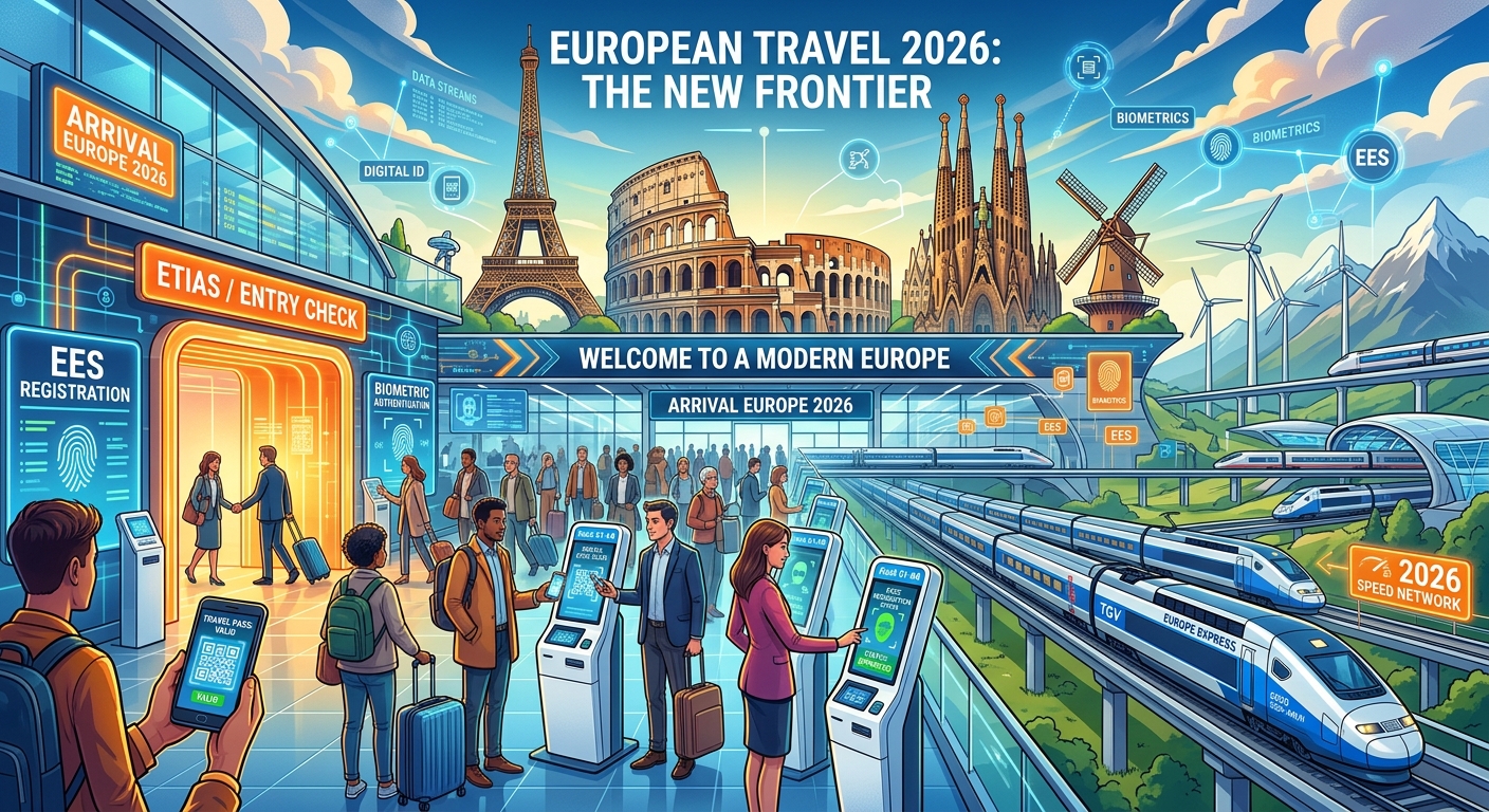 Huge Changes Coming to Travel in Europe in 2026